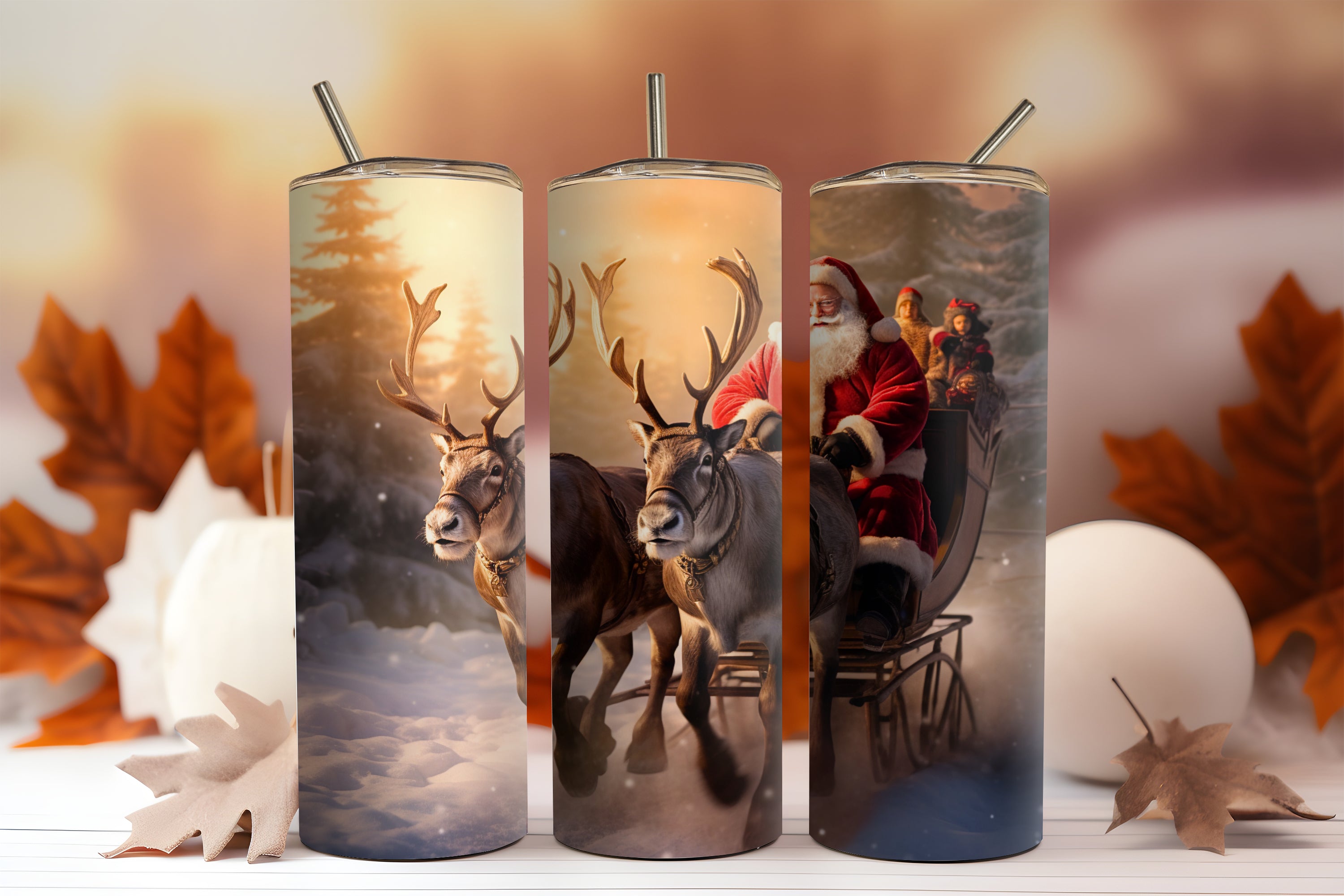 Christmas Theme 20oz Tumblers Buy2 Get 1 Free