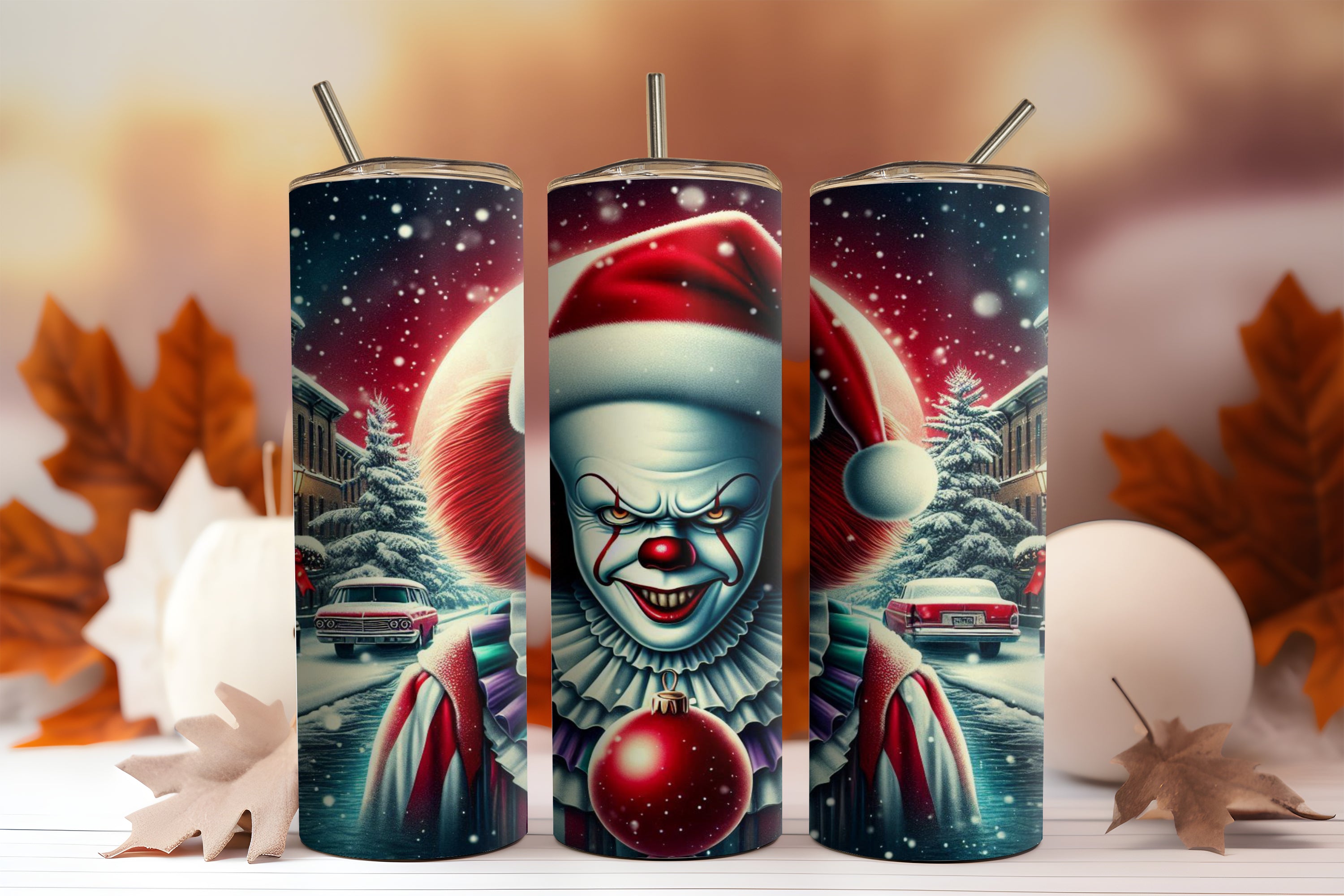 Christmas Theme 20oz Tumblers Buy2 Get 1 Free