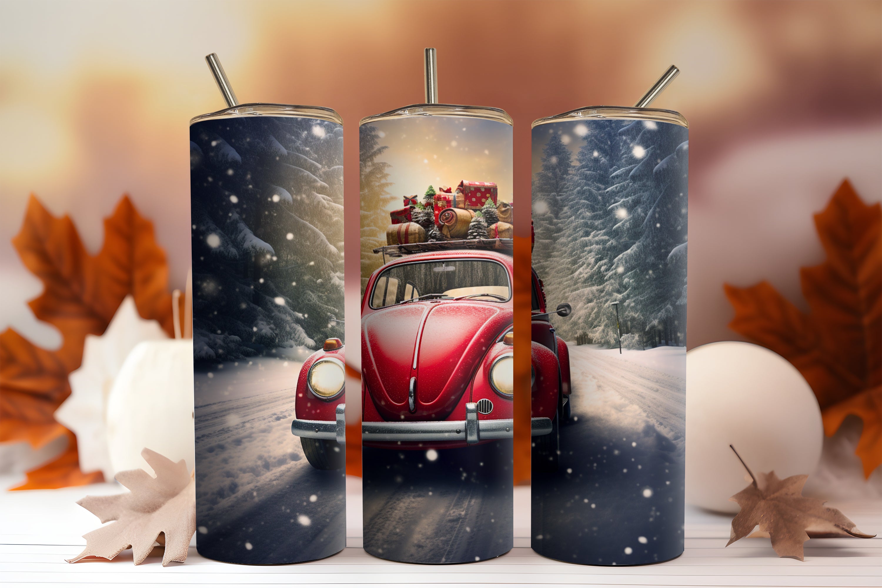 Christmas Theme 20oz Tumblers Buy2 Get 1 Free