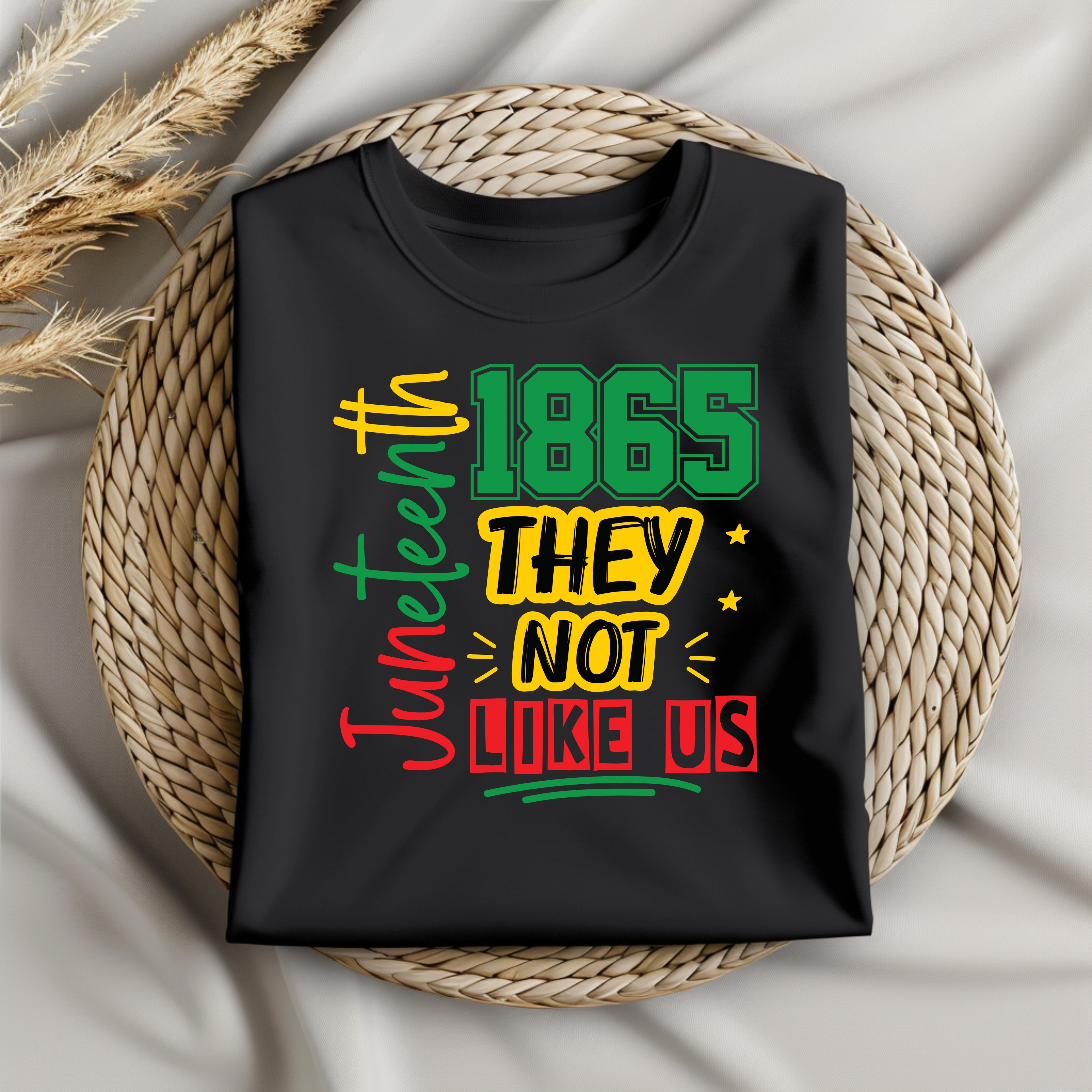 They Not Like Us Juneteenth 1865 T-shirt