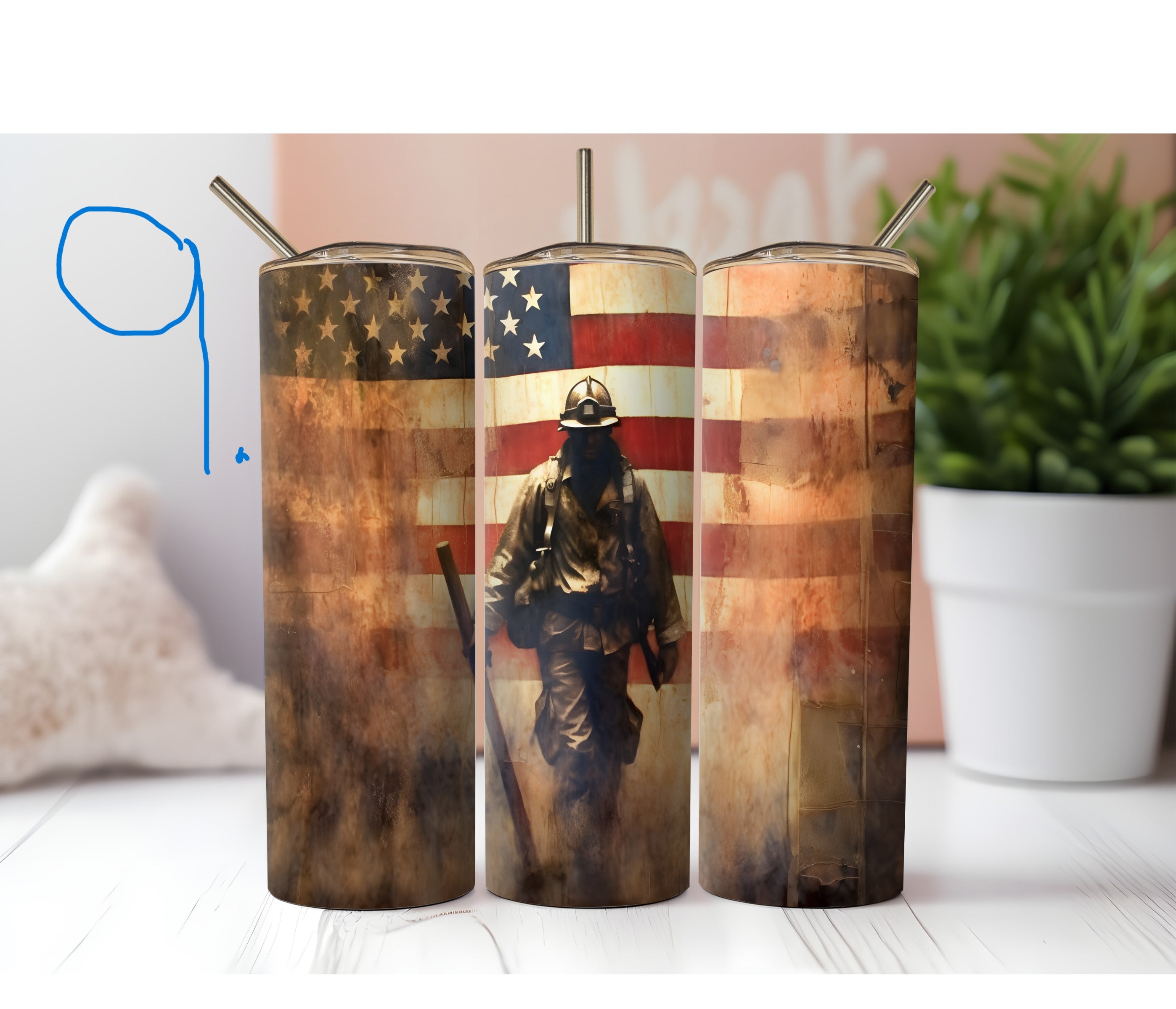 United States theme 20oz Tumblers