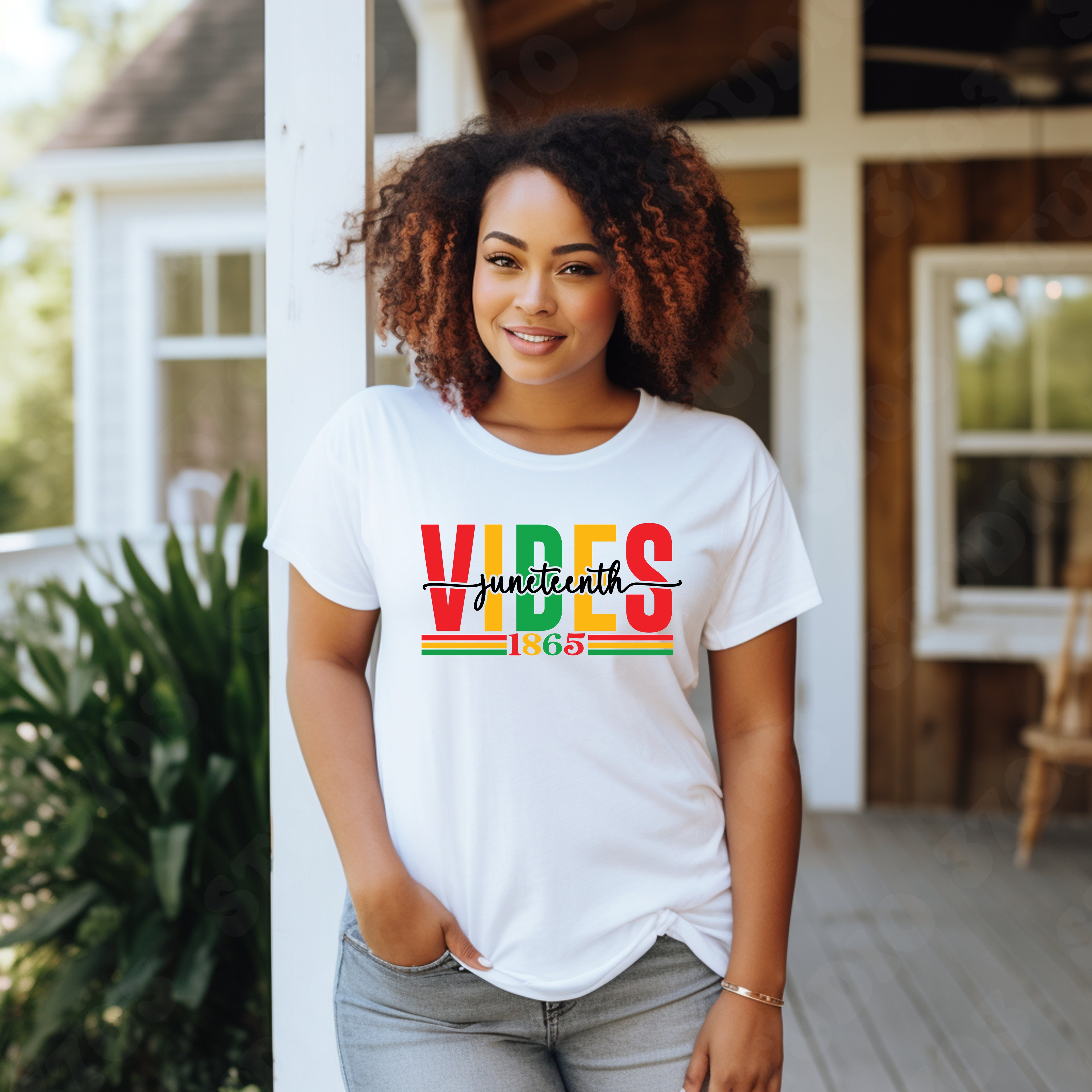 Juneteenth Vibes 1865 T-shirt