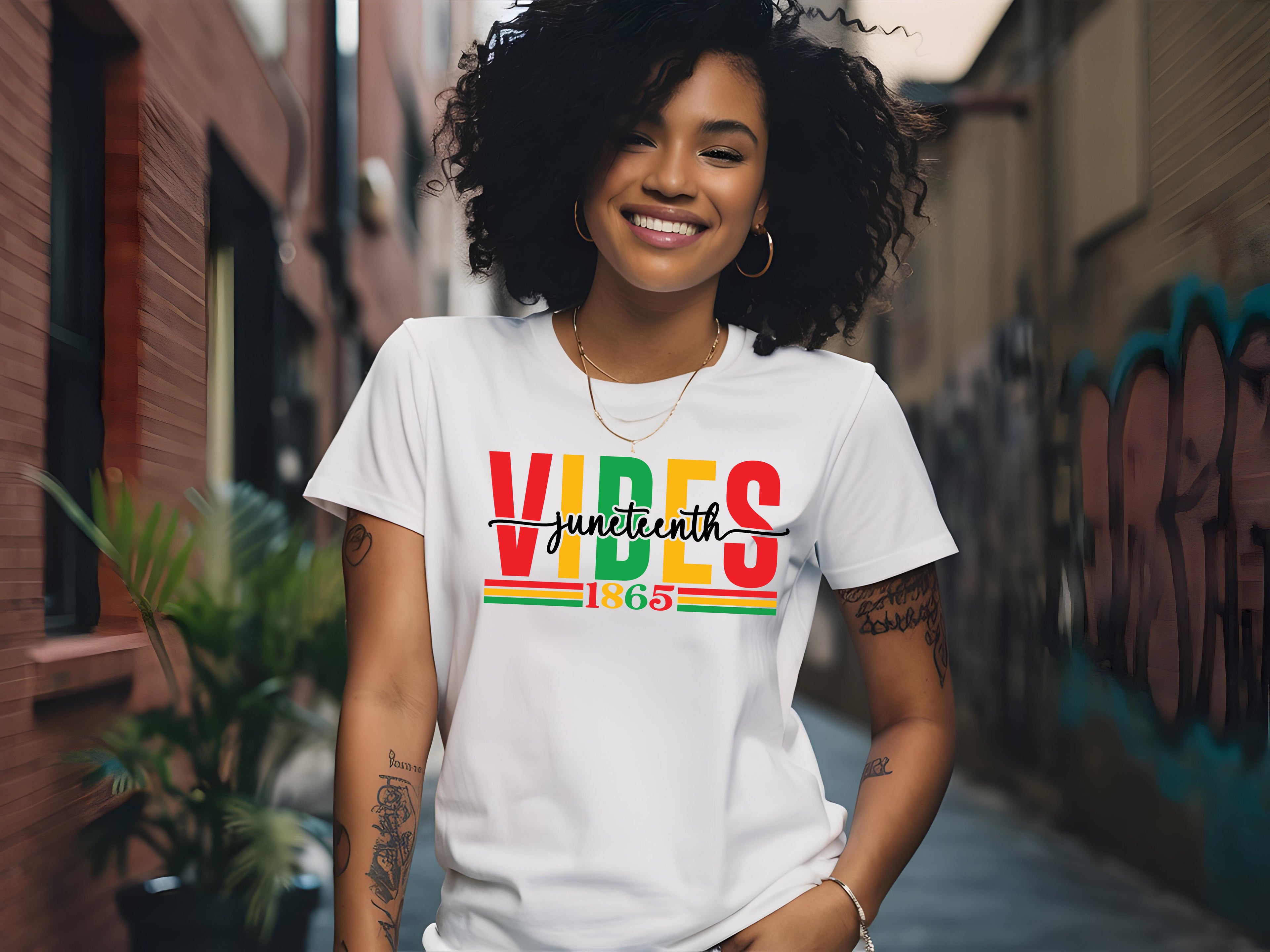 Juneteenth Vibes 1865 T-shirt