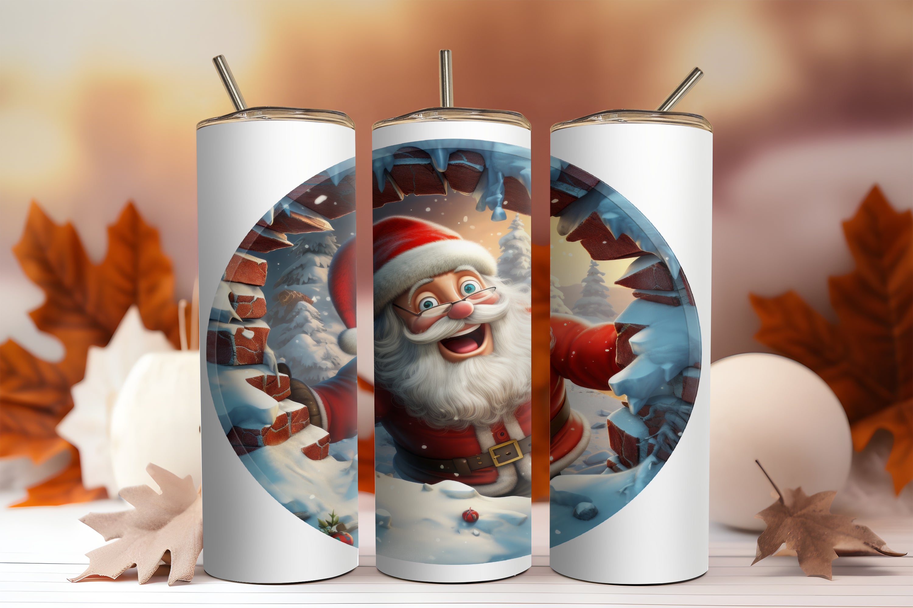 Christmas Theme 20oz Tumblers Buy2 Get 1 Free