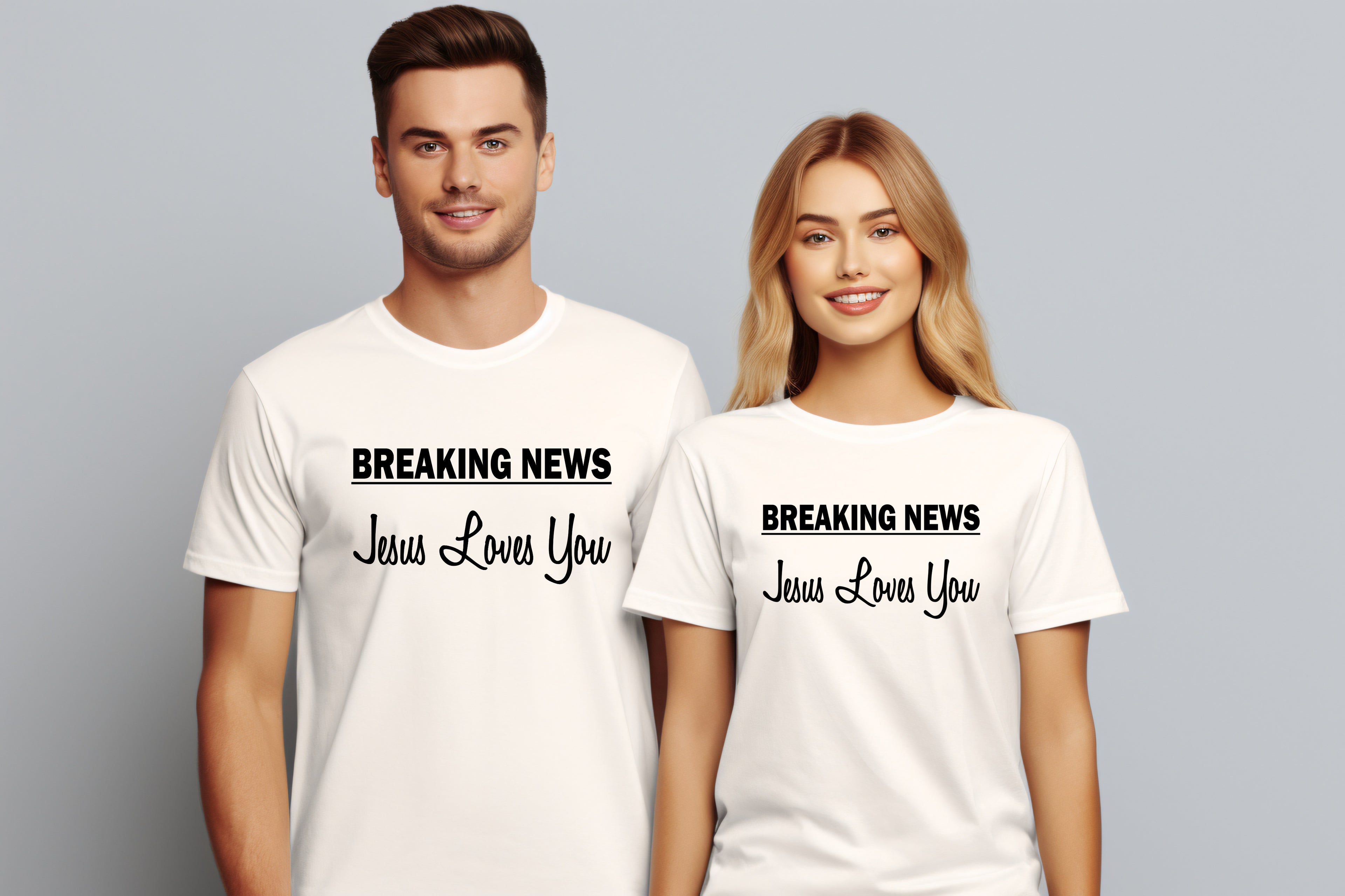 Breaking News... Jesus Loves You Shirt