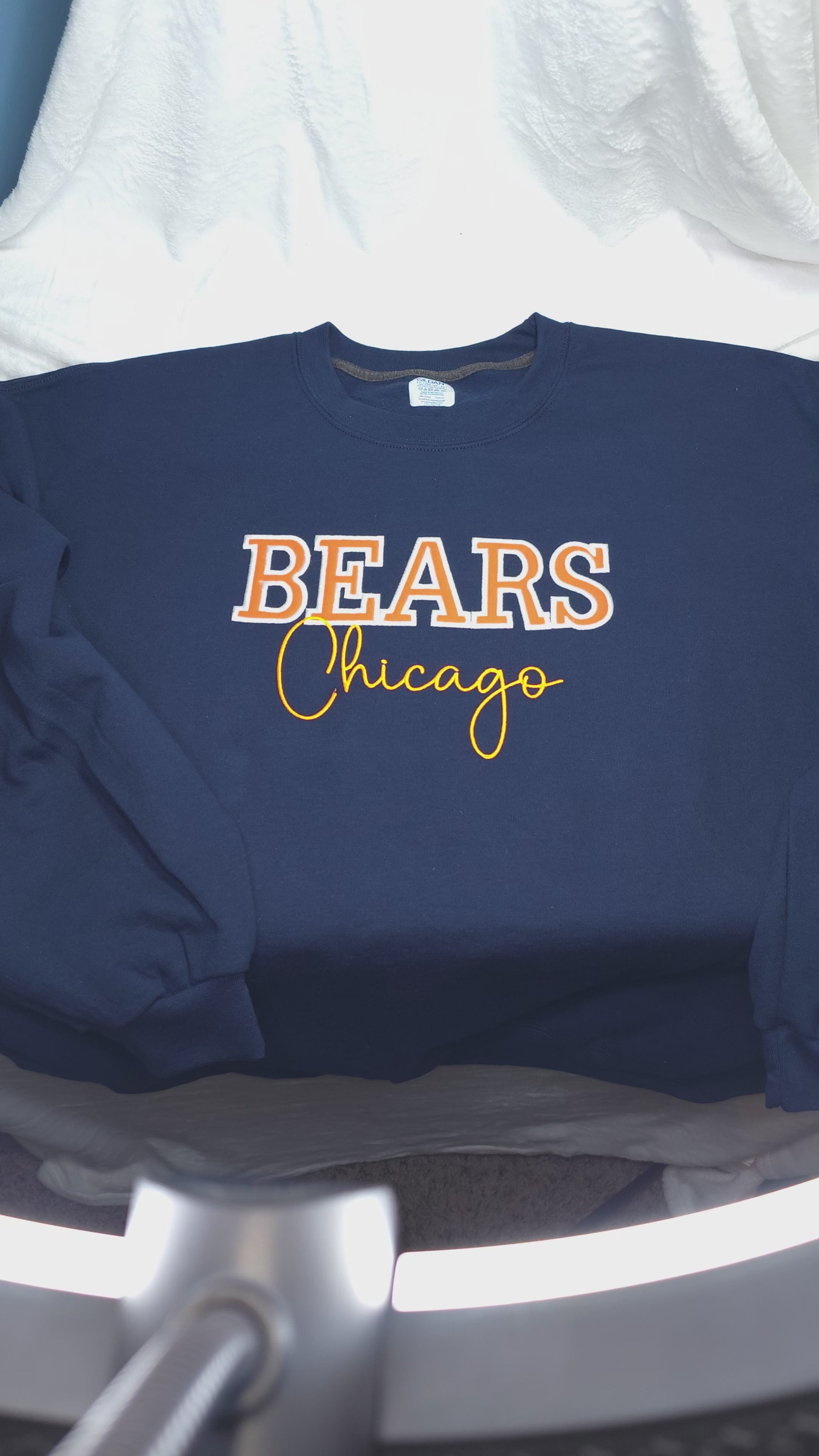Bears Embroidery Applique #beardown