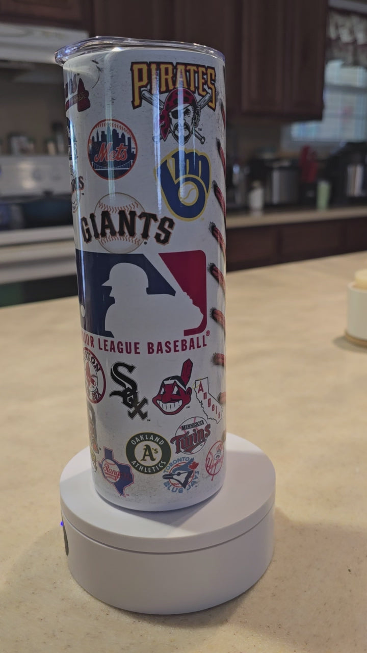MLB logo 20oz Tumblers