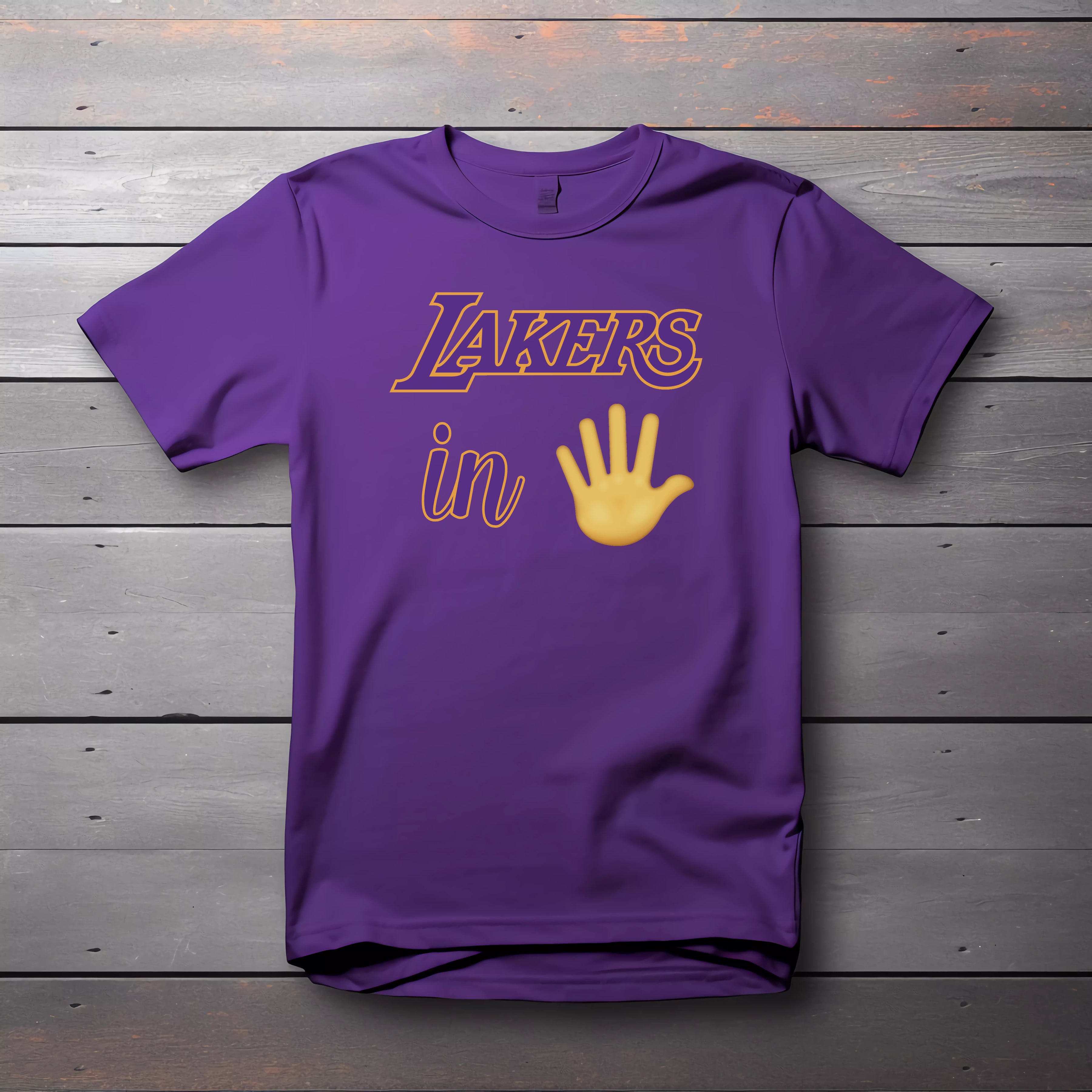 Lake Show in 5 games T-shirt