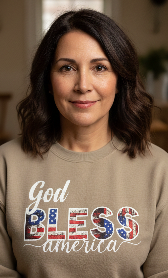 God Bless America Embroidery Applique collections