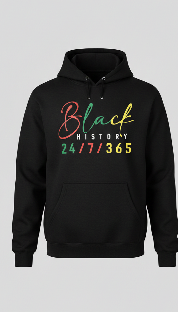 24/7/365 Black History Shirt Collection