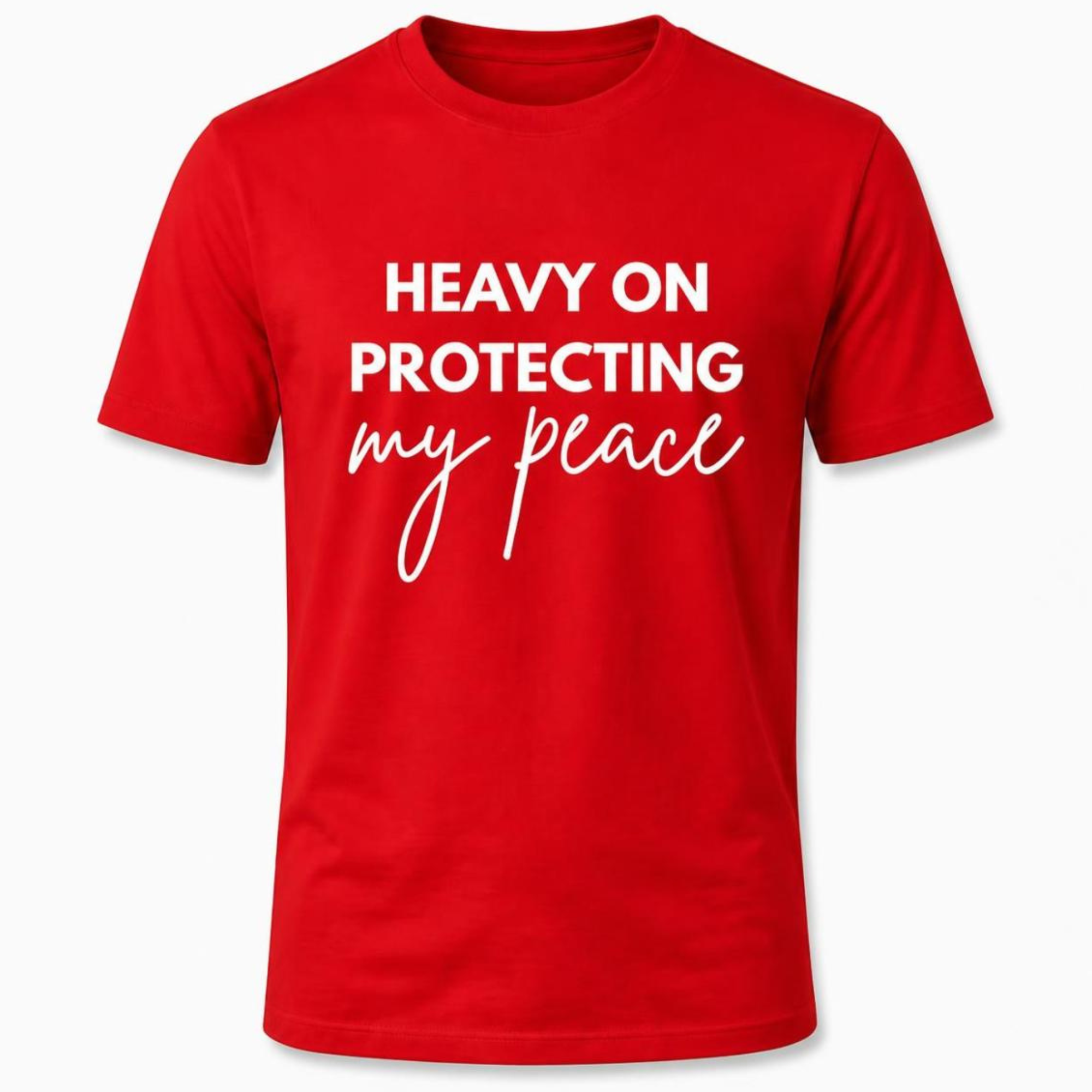 HEAVY ON PROTECTING MY PEACE/ T-shirt collection