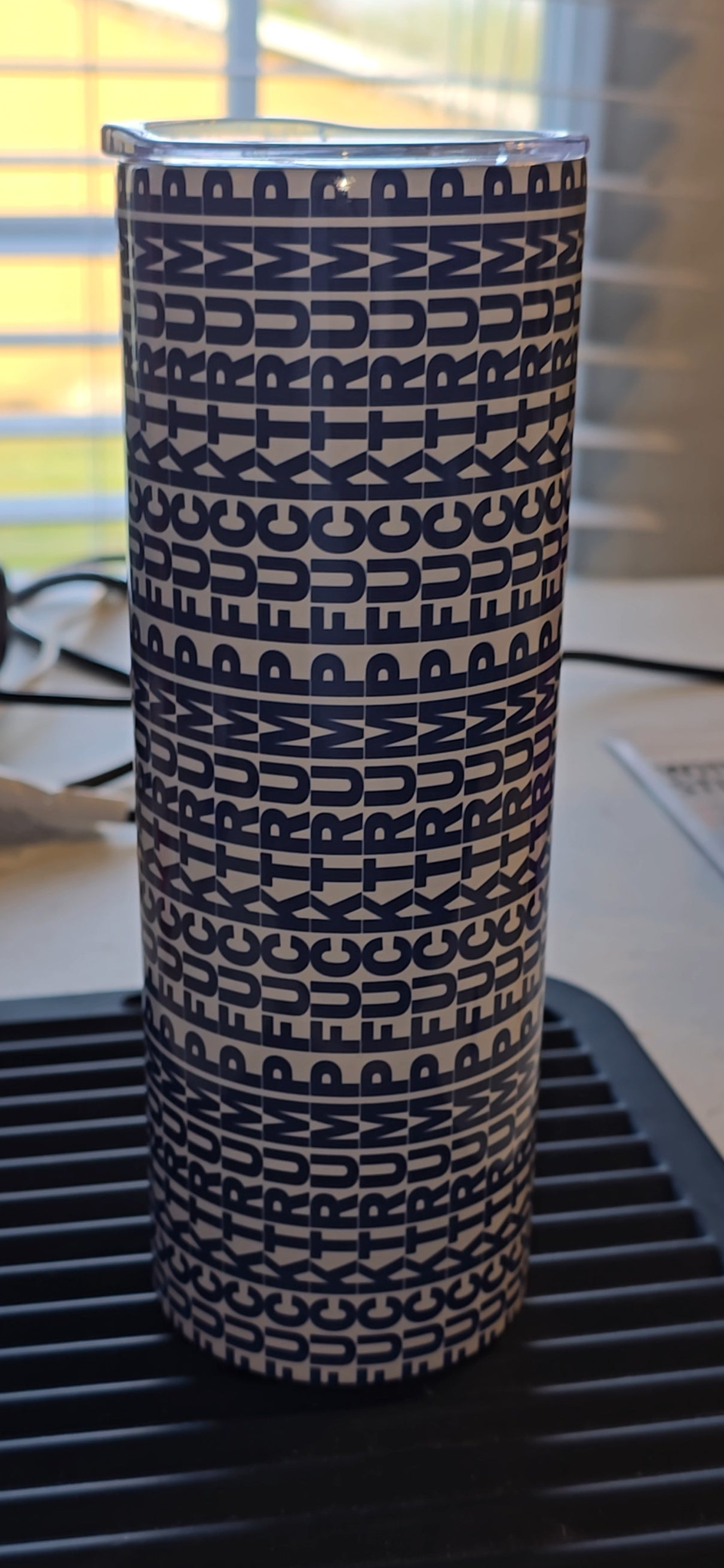 No King, F-Trump 20oz Tumbler