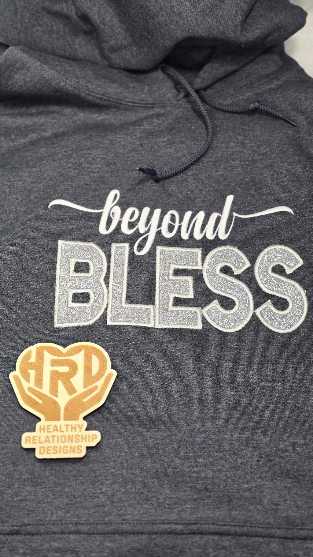 "Beyond BLESS" Embroidery custom Sweatshirt and Hoodie