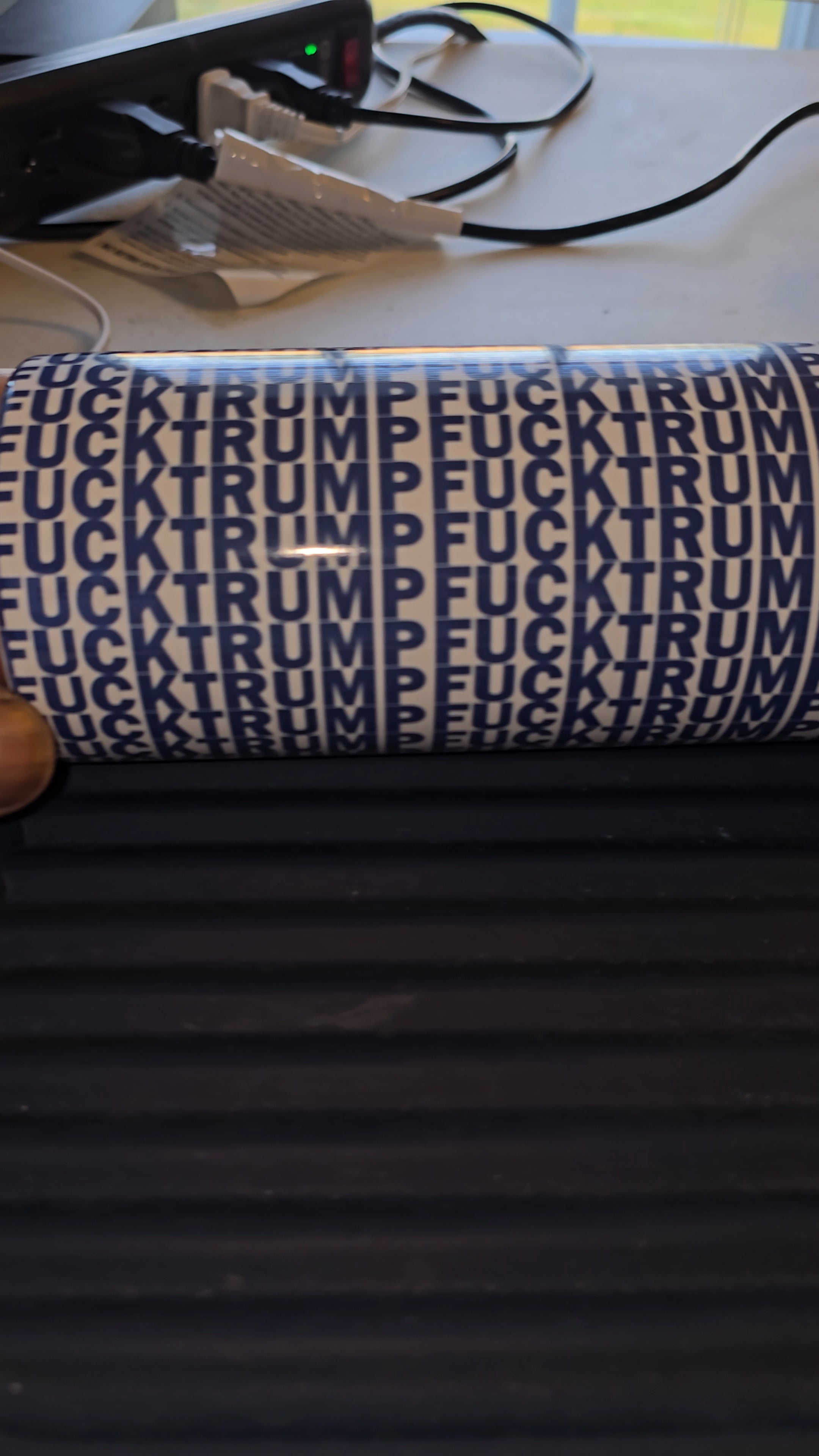No King, F-Trump 20oz Tumbler