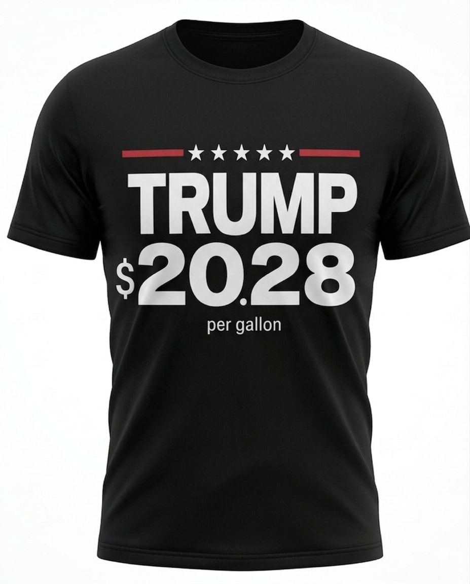 Trump $20.28 per gallon shirt