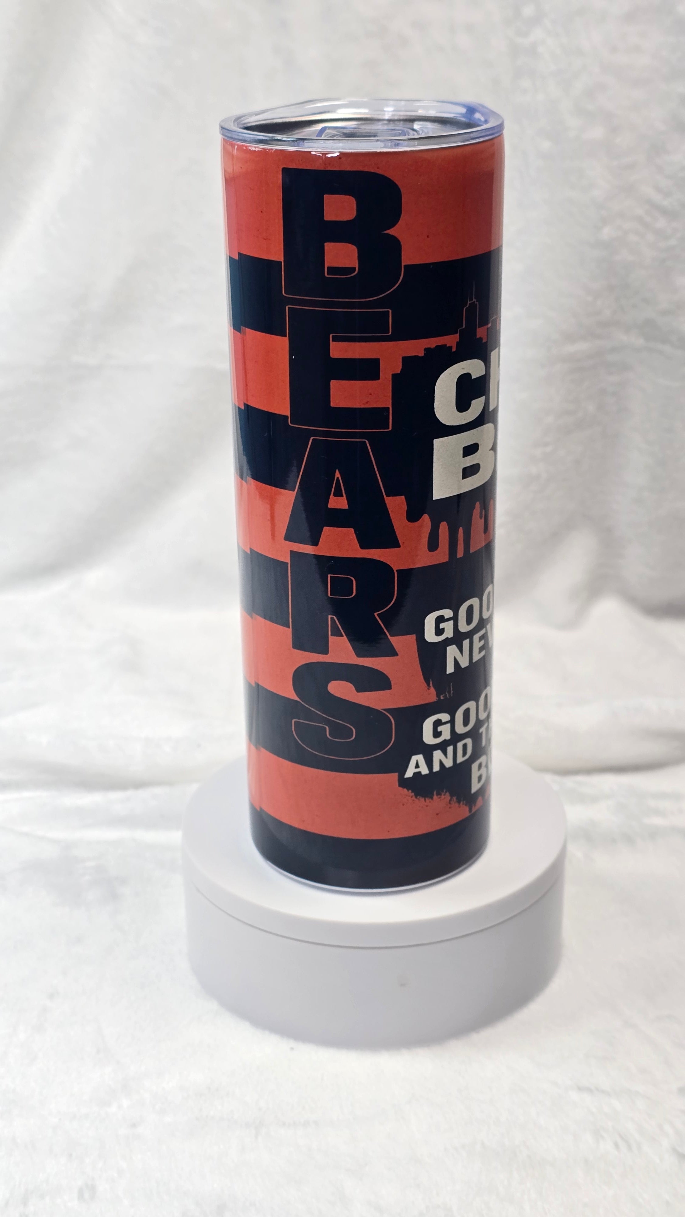 GOOD BETTER BEST... 20oz Chicago Bears Tumbler