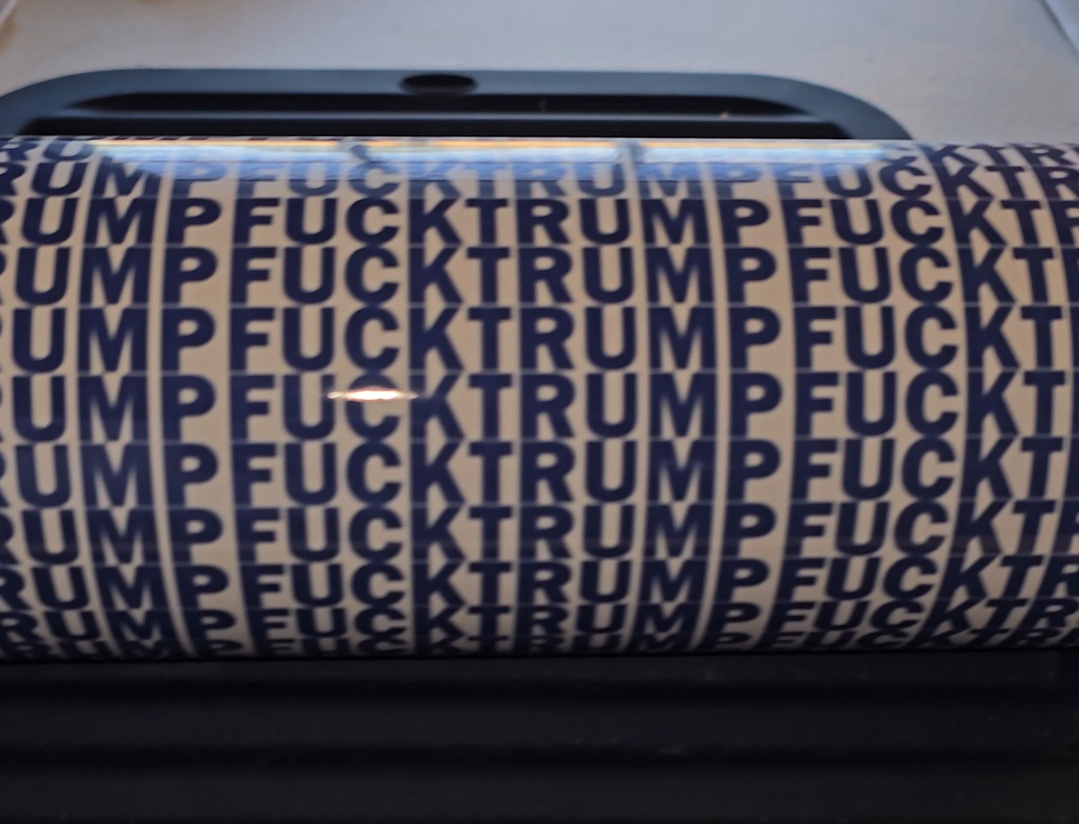 No King, F-Trump 20oz Tumbler