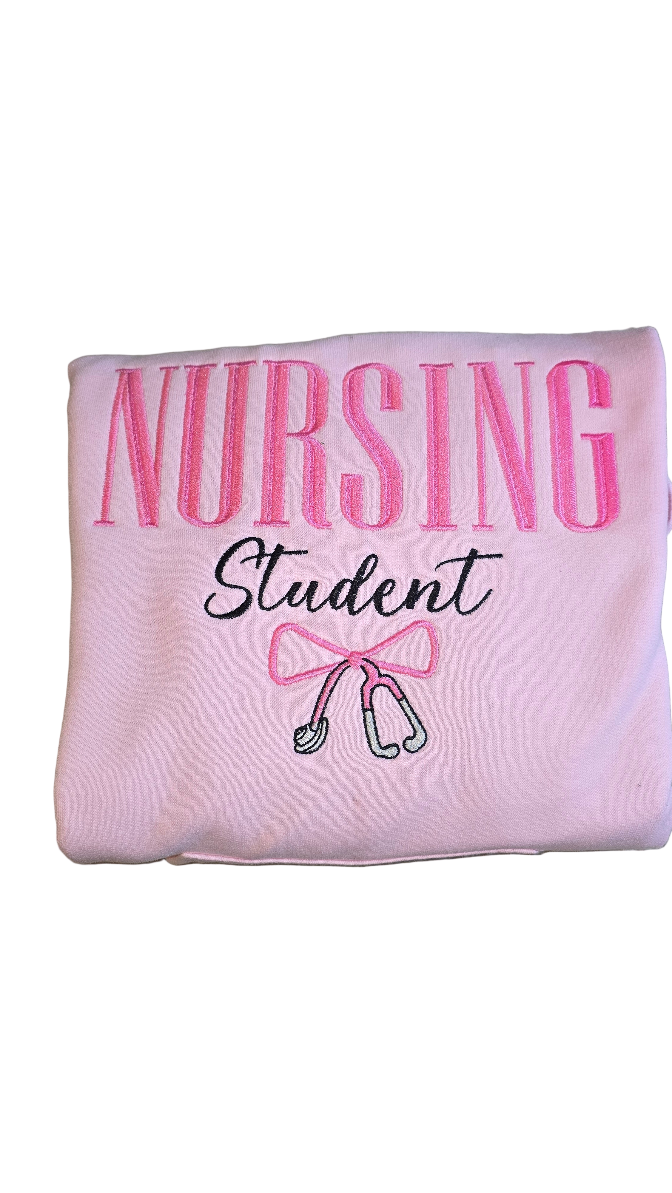 Nursing Student Embroidery Shirts