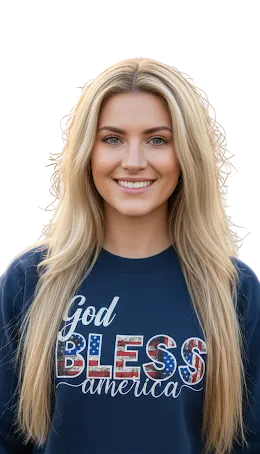 God Bless America Embroidery Applique collections