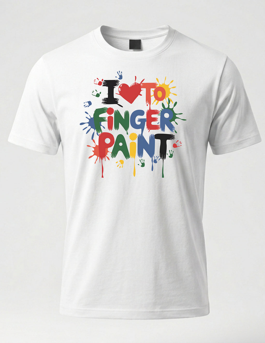 I Love to Finger Paint/ I'm Paint Shirt Collection