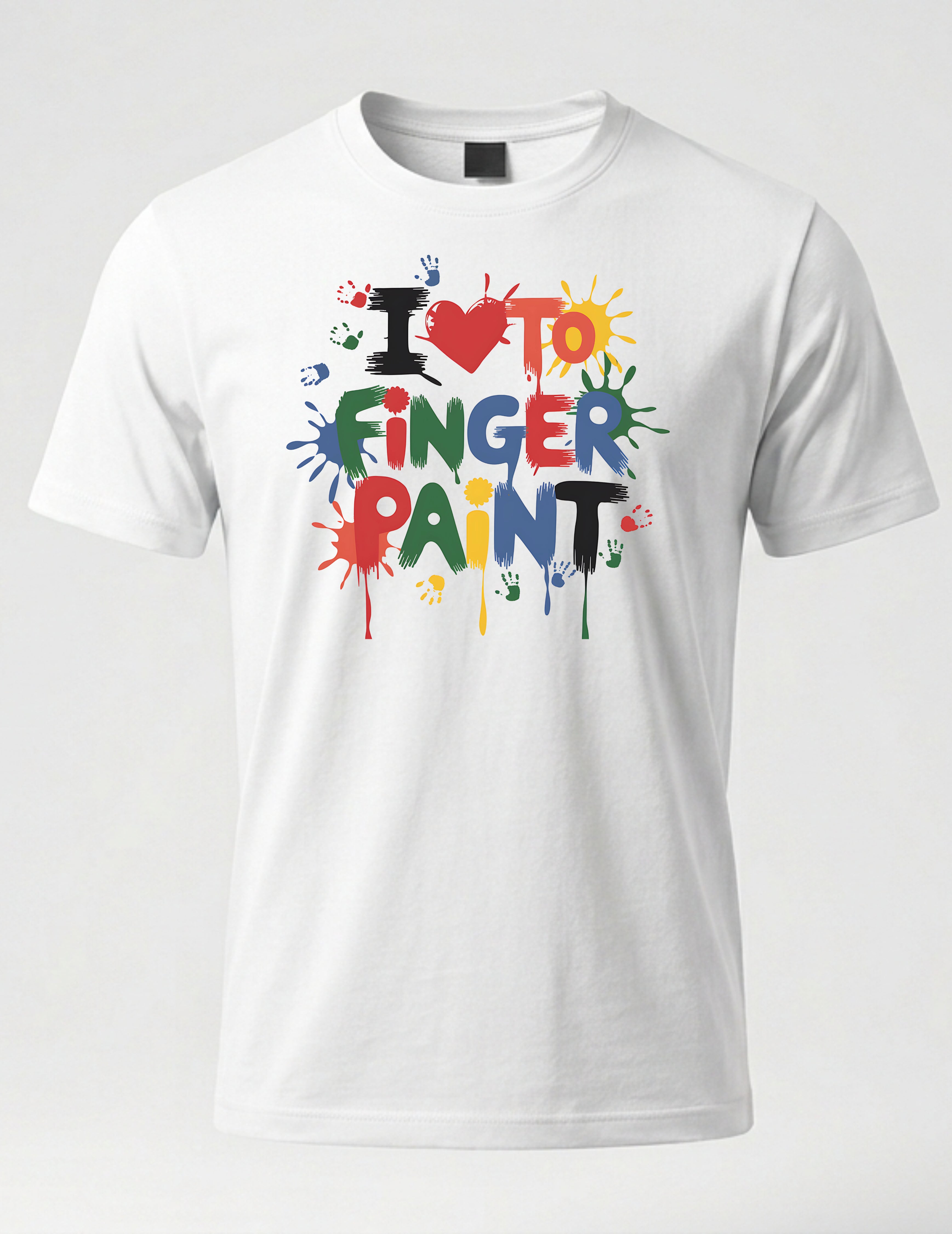 I Love to Finger Paint/ I'm Paint Shirt Collection