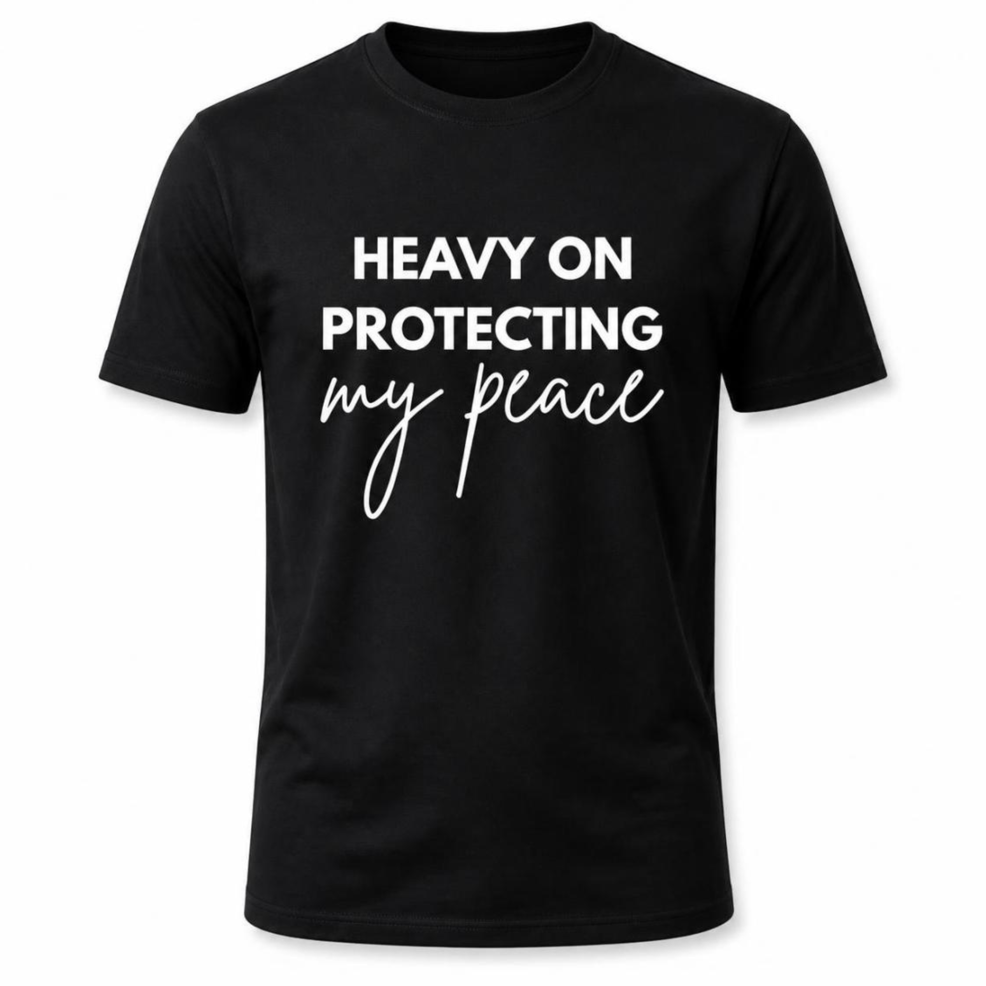 HEAVY ON PROTECTING MY PEACE/ T-shirt collection