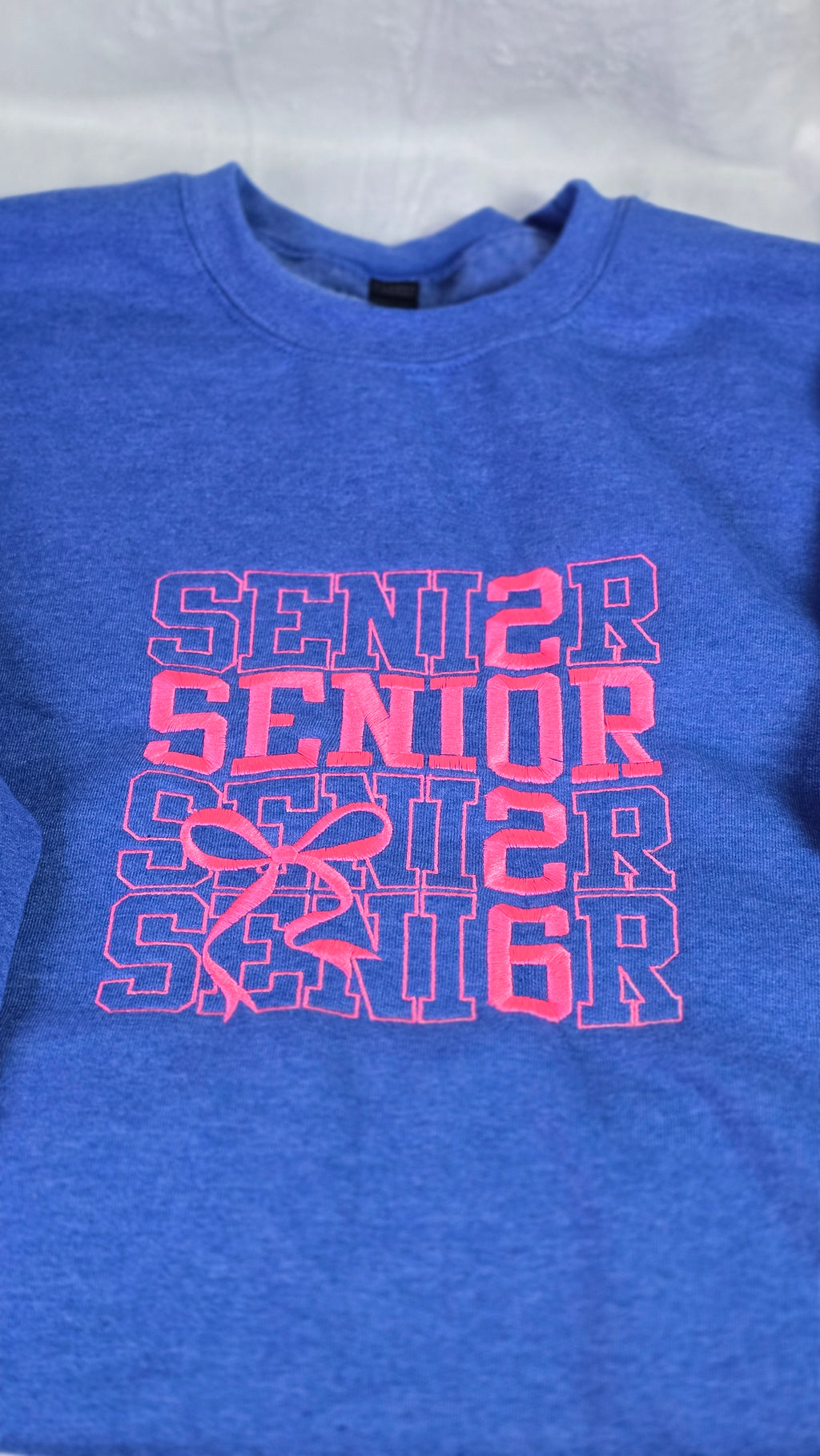 Senior 2026 Embroidery Sweatshirts and Hoodies