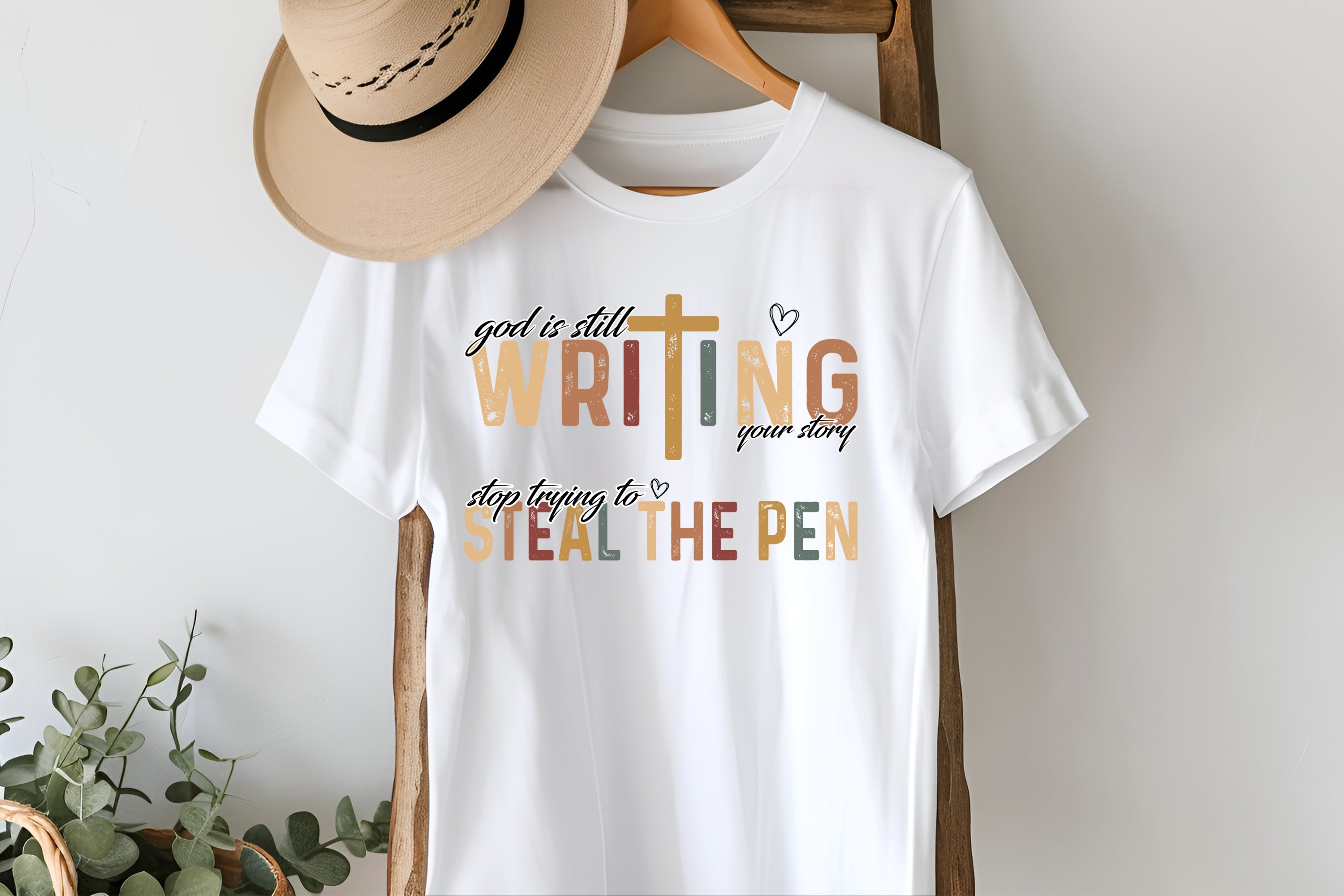 GOD writing your story, please stop stealing the pen T-shirt collection